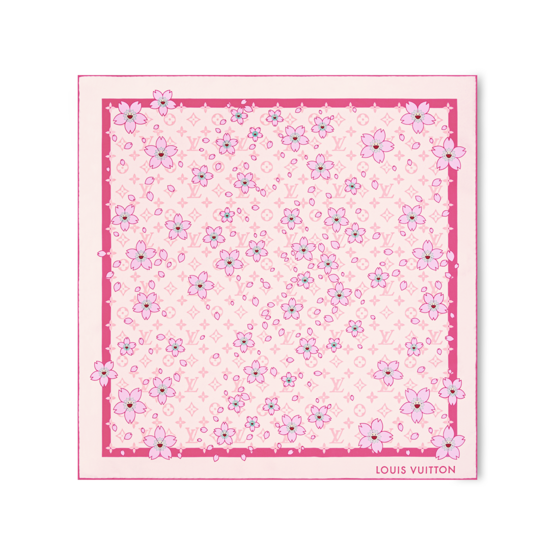 LV x TM Monogram Cherry Blossom Square 70 . - Accessories | LOUIS